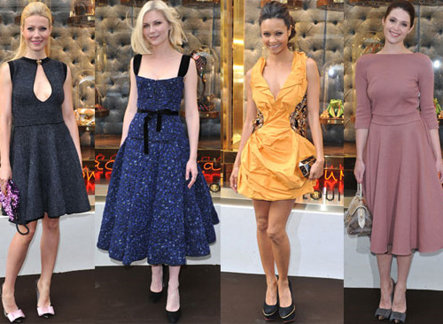 gwyneth altre bondstreet Le star a Londra per Louis Vuitton