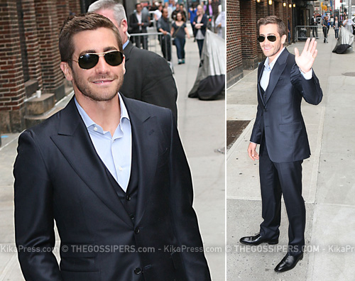 jake letterman Jake Gyllenhaal si ferma dal Letterman