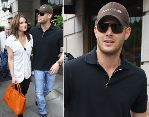 jensen ackles tipa Jensen Ackles a New York con la moglie