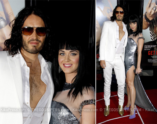 katy russel premiere Russell Brand presenta Get him to the Greek