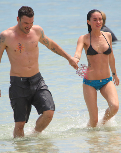 megan fox brian austin hawaii2 FOTO GALLERY: Megan Fox e Brian Austin Green alle Hawaii