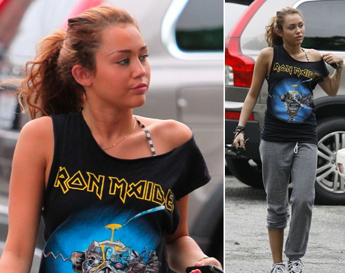 miley iron maiden Miley Cyrus è una fan degli Iron Maiden