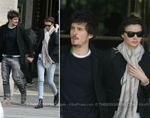 orlando bloom miranda kerr Orlando Bloom a Parigi con Miranda