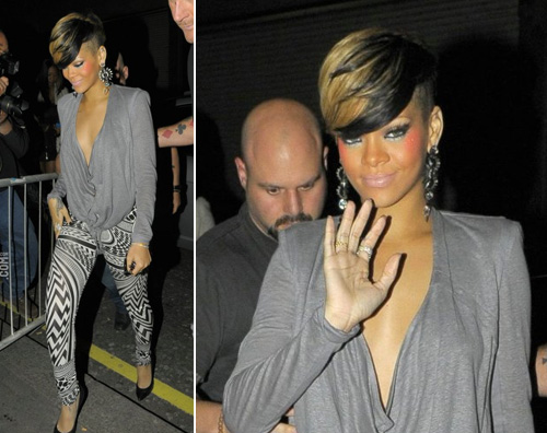 rihanna club londra Rihanna nella notte di Londra