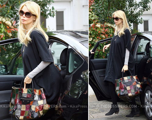 schiffer auto Claudia Schiffer sempre più incinta