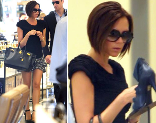 shopping.vic Victoria Beckham si rilassa con lo shopping