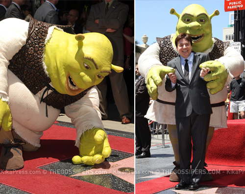 shrek stella walk Shrek ha la sua stella sulla Walk of Fame
