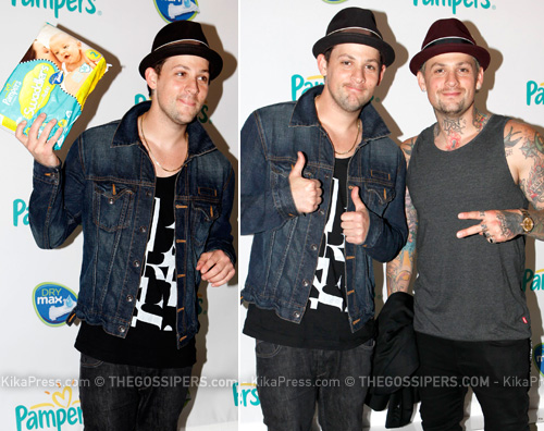 PAMPERS madden Joel Madden celebra il Fathers Day