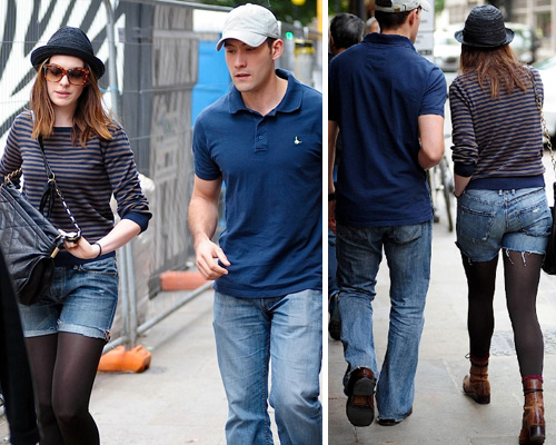 anne covent Anne Hathaway casual a Londra