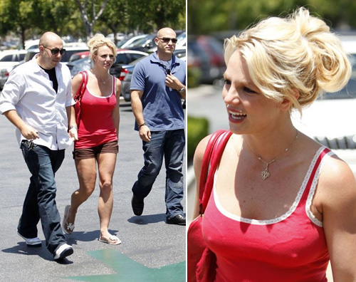 britney manager Britney Spears a pranzo con il manager
