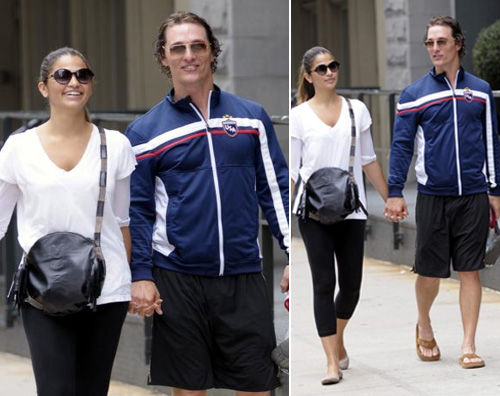 conaughey ride Matthew McConaughey fa shopping con Camila
