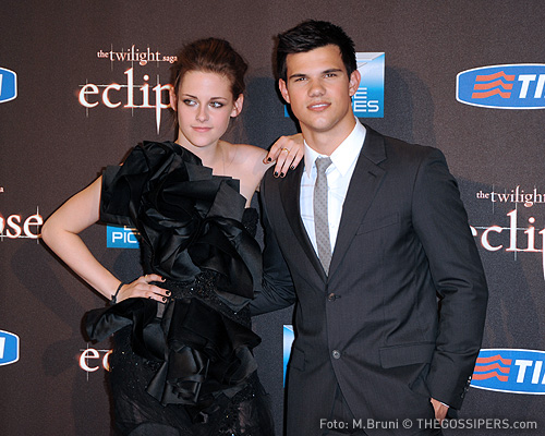 eclipse redcarpet Taylor e Kristen sul red carpet romano di Eclipse