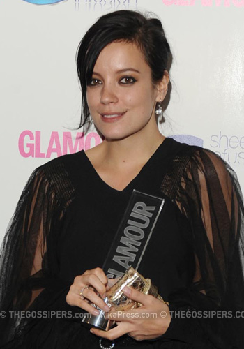 glamour lily allen2 FOTO GALLERY: Glamour Women of the Year 2010