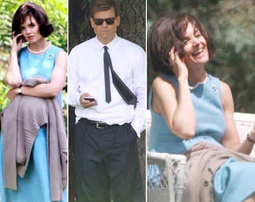 kennedy katie holmes Katie Holmes diventa Jacqueline Kennedy