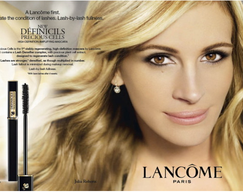 lancome julia roberts Julia Roberts è la nuova testimonial Lancôme