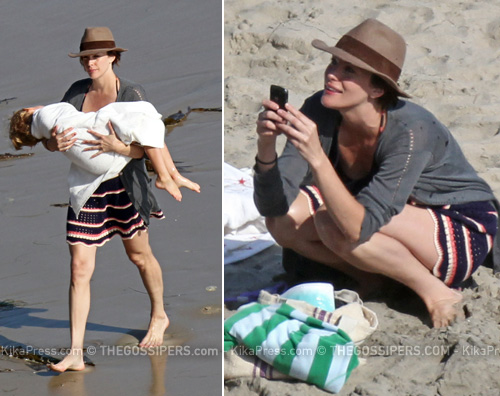 liv spiaggia Liv Tyler in spiaggia con Milo