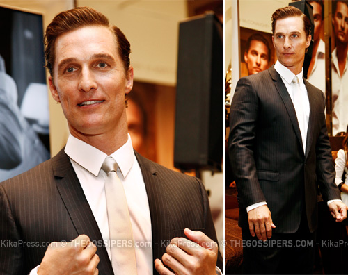 matthew duomo Matthew McConaughey a Milano per Dolce&Gabbana