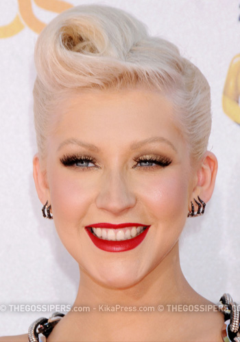 movie awards xtina2 FOTO GALLERY: Mtv Movie Awards 2010
