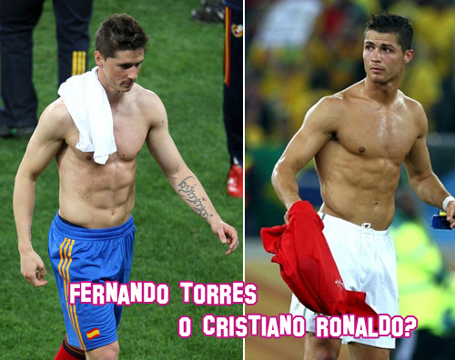 thegossipers fernando cristiano Spagna vs Portogallo: Fernando Torres contro Cristiano Ronaldo
