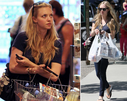 amanda spesa Spesa al supermercato per Amanda Seyfried