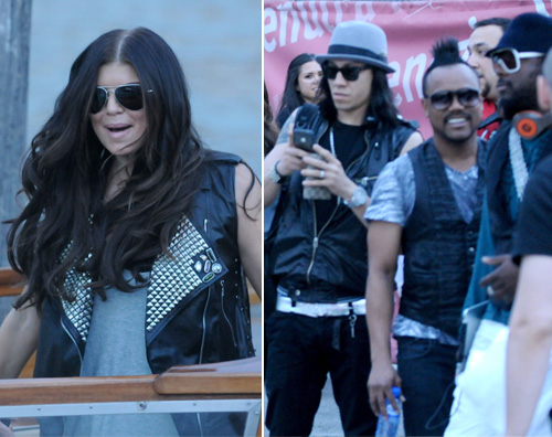 bep venezia Fergie e i BEP visitano Venezia