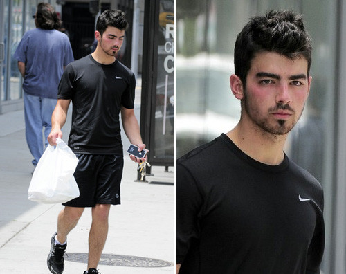 jonas nike Joe Jonas pranza da Tender Greens