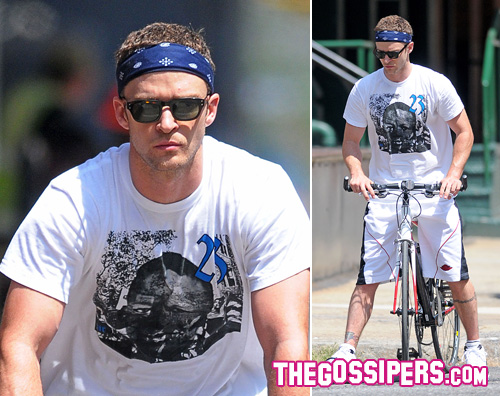 jt bicicletta Giro in bicicletta per Justin Timberlake