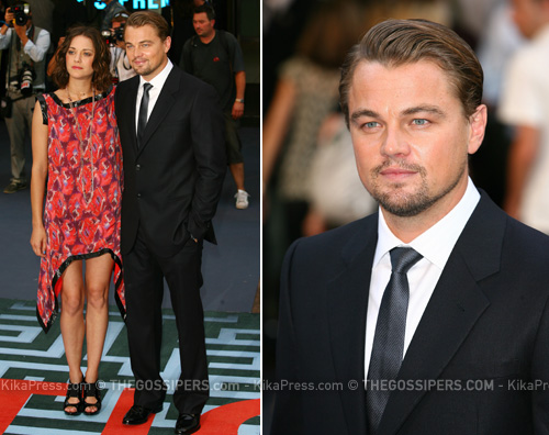 leo inception Leonardo di Caprio a Londra per Inception