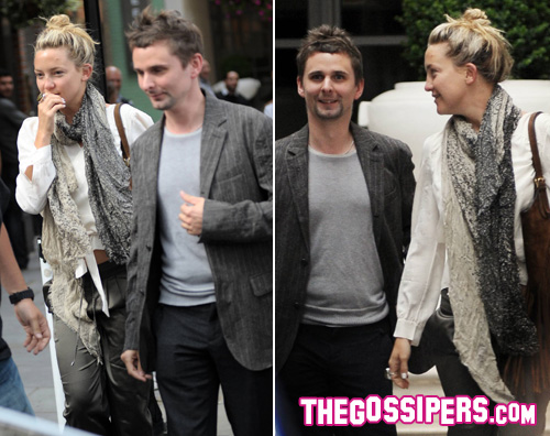 muse bellamy hudson Kate Hudson con Matt Bellamy a Londra