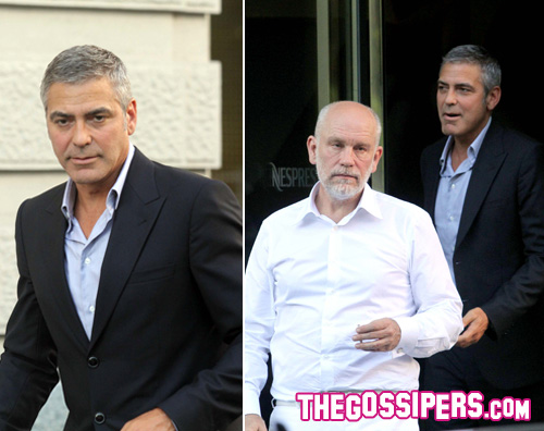 george clooney nespresso George Clooney a Milano per lavoro