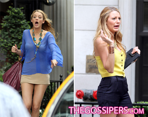 kikapress2 Blake Lively, che smorfie!