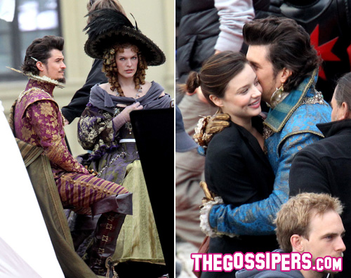 bloom miranda moschettieri Miranda sorprende Orlando sul set de I tre moschettieri