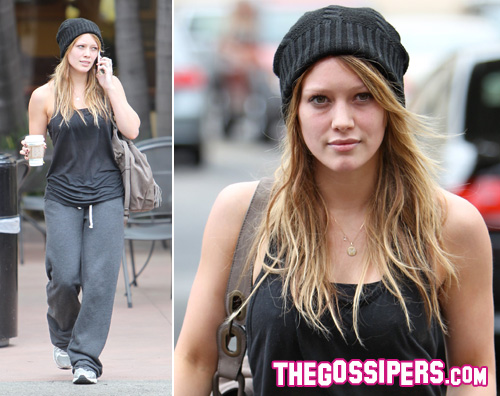 duff giro Hilary Duff si ferma da Starbucks