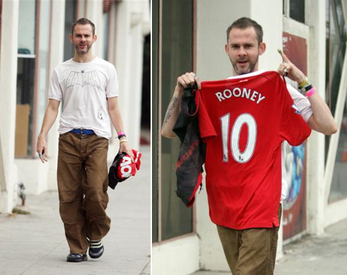 monaghan rooney Dominic Monaghan adora Wayne Rooney