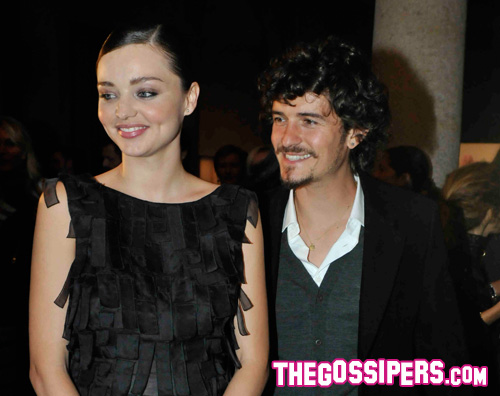 orlando miranda milano Orlando Bloom e Miranda Kerr a Milano per Vogue