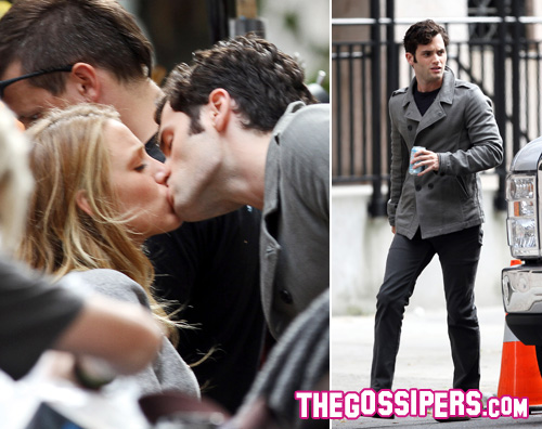 penn blake set Blake e Penn: effusioni sul set di Gossip Girl