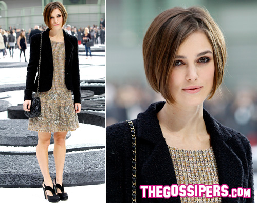 keira chanel Keira Knightley (e non solo) alla sfilata Chanel