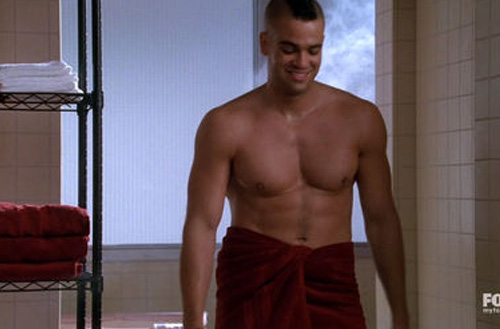 mark nudo I ragazzi di Glee impegnati sul set pensano a Playgirl