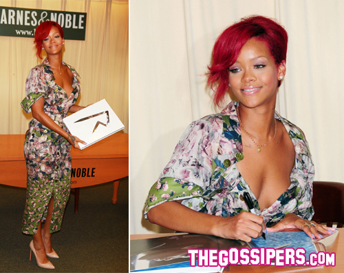 rihanna firma Rihanna firma autografi da Barnes&Nobles