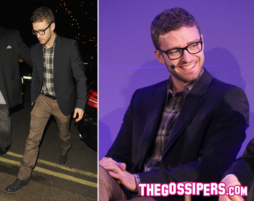 social justin Justin Timberlake porta il suo film allApple store