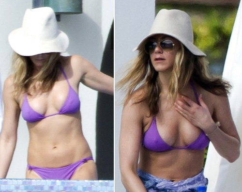 aniston mare Jennifer Aniston si rilassa in Messico