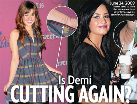 demi lovato cutting again Demi Lovato lascia il tour per entrare in clinica