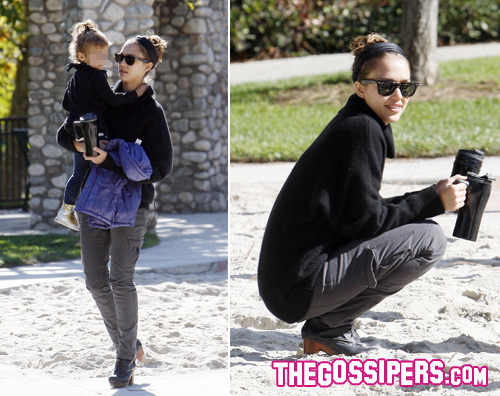 jessica-alba-honor-parco2 jessica alba honor parco2 Jessica Alba sullaltalena con Honor