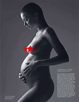 miranda kerr nuda Miranda Kerr posa nuda su W magazine