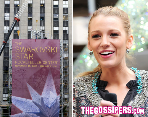 svarowski Blake Lively svela la stella Swarovski