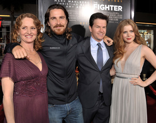 fighter premiere Christian Bale in tuta alla premiere di The Fighter