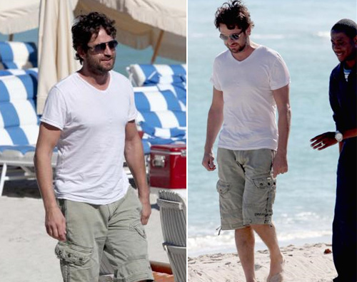 miami gerard Gerard Butler si gode il sole di Miami