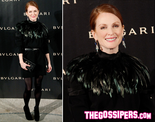 moore Julianne Moore allevento Bulgari
