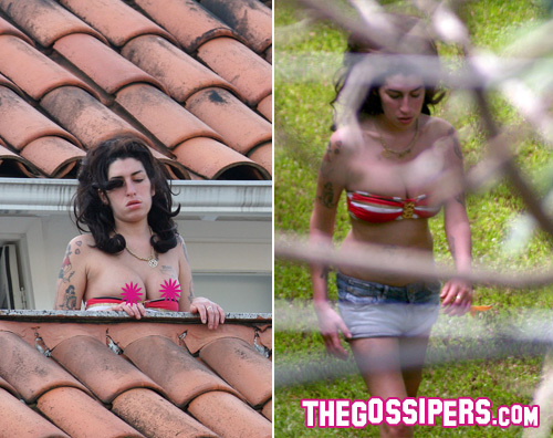 amy winehouse topless Topless involontario per Amy Winehouse