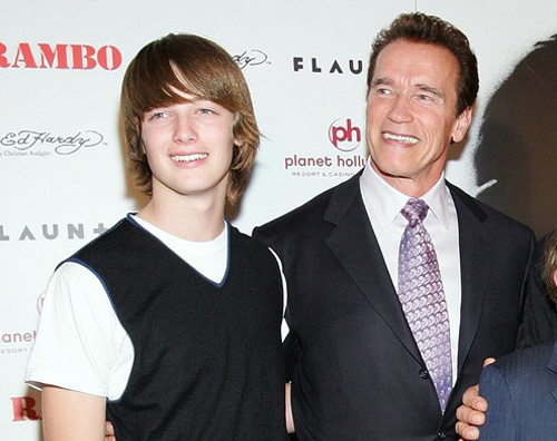 arnold figlio Indovina di chi è figlio questo giovanotto!